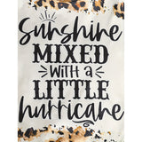Toddler Girls Fall/Winter Outfit – Leopard Letter Print Sweatshirt & Sweatpant 2-Piece Set