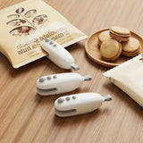 2-in-1 Mini Bag Sealer and Cutter - USB Rechargeable Heat Sealer for Snack & Chip Bags