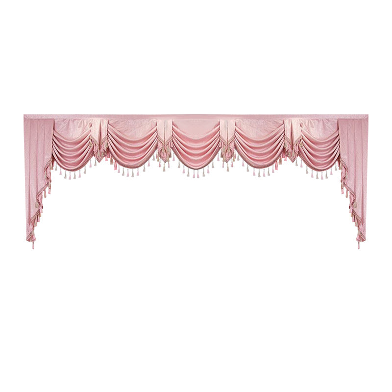 European-Style Luxury Embroidered Curtains – 2 Panels, Modern Bedroom Blackout Drapes Without Valance