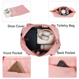 Women’s Gym Bag with USB Charging Port ⚡ Travel Duffel Weekender with Wet Pocket & Shoe Compartment