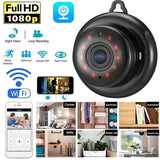 1080P WiFi Security Camera - Wireless Indoor/Outdoor Cam with Night Vision & Two-Way Audio