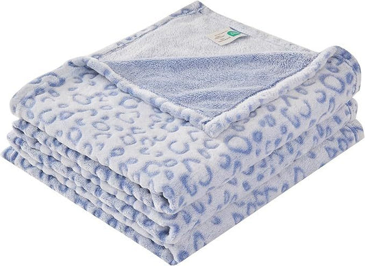 3D Women’s Super-Soft Blanket – Plush Reversible Sherpa Fleece Throw (50" × 65")