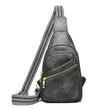 Trendy Small Sling Bag for Women 🎒 Stylish Leather Crossbody Fanny Pack – Everyday Travel Purse