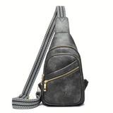 Trendy Small Sling Bag for Women 🎒 Stylish Leather Crossbody Fanny Pack – Everyday Travel Purse