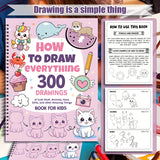 How to Draw Anything – 300 Cute Step-by-Step Drawings of Animals, Food, Gifts & More