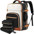 Large Carry-On Travel Backpack – TSA/Personal-Item Compatible, Fits 17″ Laptop, USB Port & 3 Packing Cubes 🧳