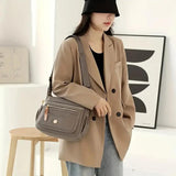 Women’s Multi-Pocket Waterproof Crossbody Bag – Shoulder Travel Purse for Everyday Use