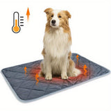 Dog & Cat Thermal Bed Mat – Extra Warm Self-Heating Pet Pad with Non-Slip Bottom, Washable Crate Pad for Indoor & Outdoor Use