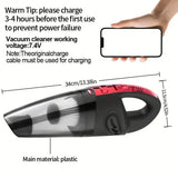 Car Vacuum Cleaner, Used for Dry And Wet Cleaning, Handheld Vacuum Cleaner, Easy to Clean Pet Hair - Keyboard Cleaning, Multi Scenario Use - PulinGO