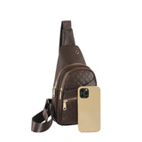 Storage Sling Travel Bag 🎒 Water-Resistant Crossbody Chest Bag with Earphone Hole – For Men & Women