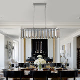 Luxury Oval Crystal Chandelier for Modern Dining & Living Spaces