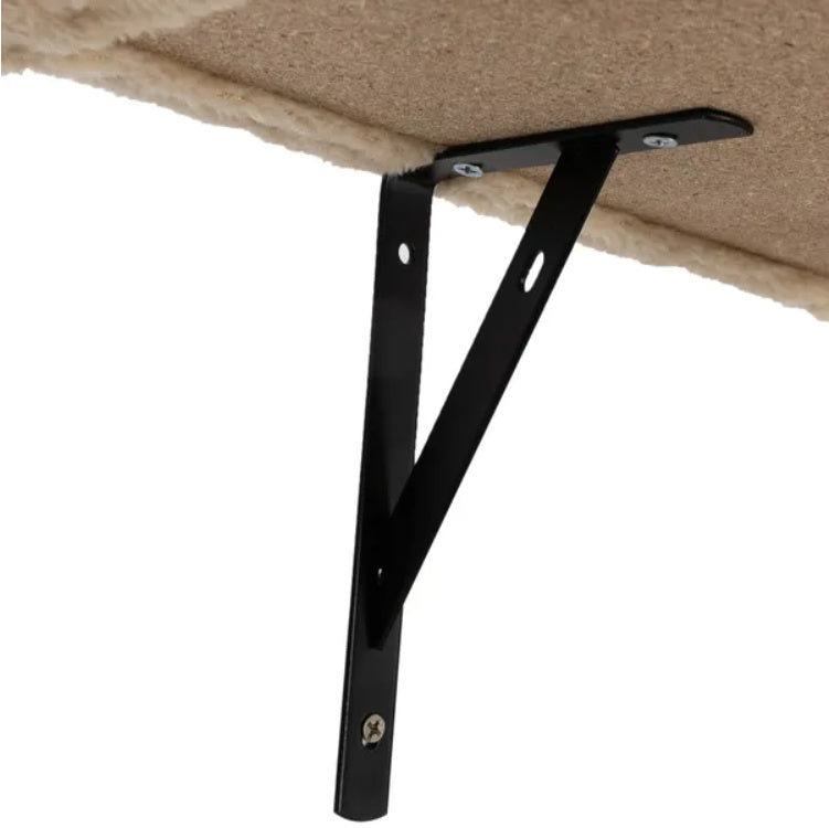 5-Piece Wall-Mounted Cat Climber Set – Floating Cat Shelves, Perches & Scratching Posts, Modern Activity Tree Furniture