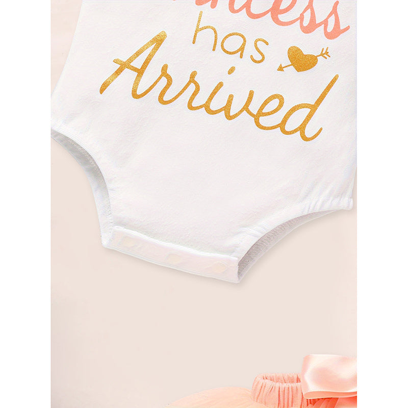 3PCS Newborn Baby Girl Outfit 👶 Romper + Tutu Skirt + Headband Set 🎀