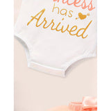 3PCS Newborn Baby Girl Outfit 👶 Romper + Tutu Skirt + Headband Set 🎀