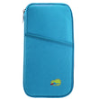 Travel Passport Wallet & Document Organizer 🛂 12-Cell Waterproof ID, Card & Ticket Holder with Zipper Case