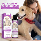 Soothing Pet Bath Shampoo – Anti-Itch Formula for Smooth, Shiny Fur Without Tangles