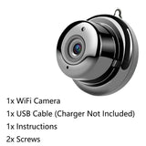 1080P WiFi Security Camera - Wireless Indoor/Outdoor Cam with Night Vision & Two-Way Audio