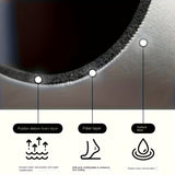 Quick-Dry Diatomite Bath Mat (50x80cm) - Non-Slip Absorbent Stone Bathroom Rug