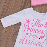 4Pcs Newborn Baby Girl Outfit Set – Romper, Bodysuit, Floral Pants & Matching Headband | Infant Clothes