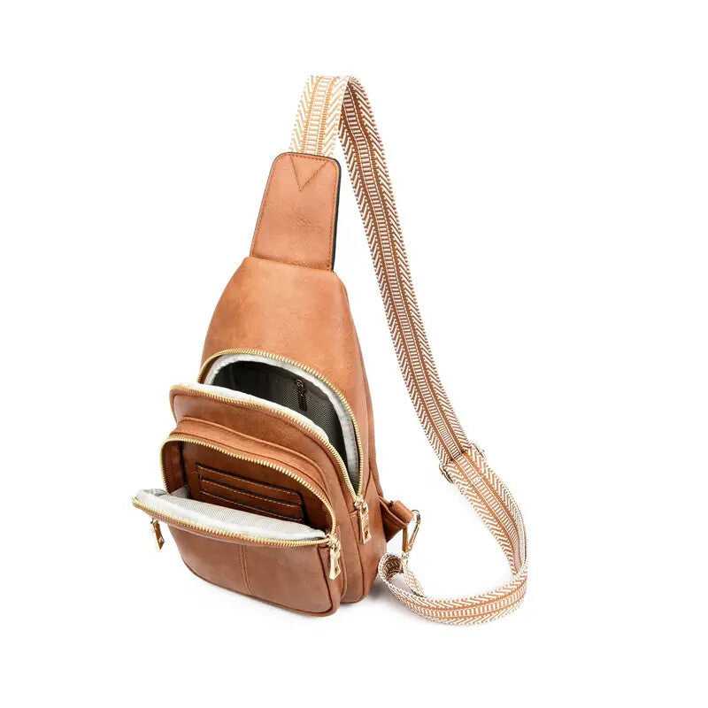 Small Sling Bag for Women & Men – Trendy Crossbody Backpack, Fanny Pack & Travel Chest Bag