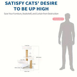 Multi-Layer Indoor Cat Tree – Climbing Tower with Scratching Posts & Interactive Ball Toy