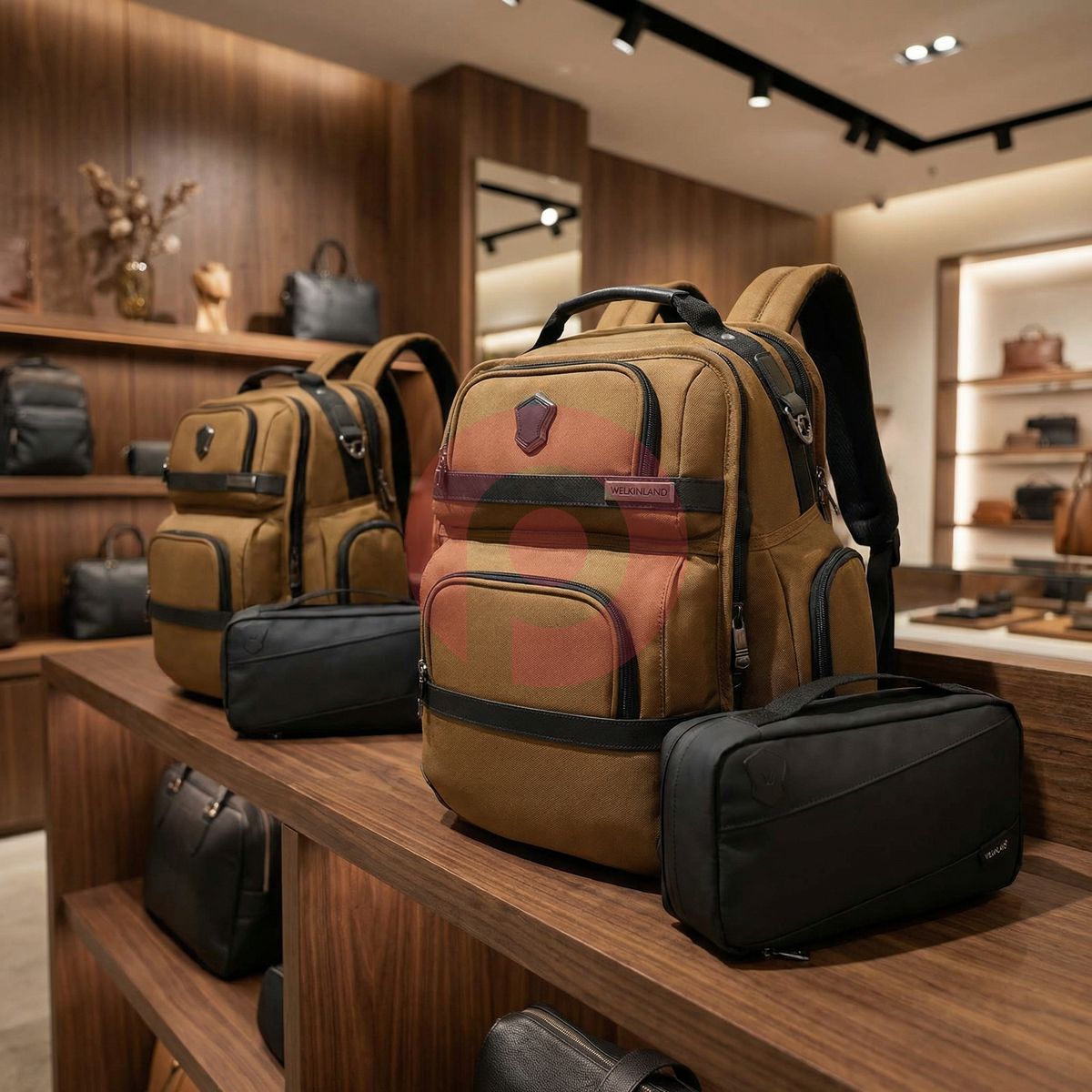24-Hour Executive Business Backpack with Toiletry Bag – 28L Carry-On Laptop Backpack for 16″ Devices