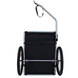 Large Folding Bike Trailer for Dogs – 120 lb Capacity All-Terrain Pet Carrier