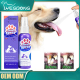 Cat & Dog Teeth Cleaning Spray – Oral Care Spray for Pets, Removes Tooth Stains, Freshens Breath & Supports Dental Health