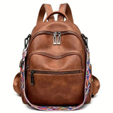 Convertible Purse for Women 👜 Faux Leather Shoulder Handbag, Satchel & Travel Backpack