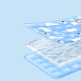 Pet Summer Cooling Pad – Ice Bear Shape Washable & Portable Cooling Mat for Cats
