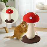 Large L-Shape Cat Scratching Board – 23.6″ Vertical & Horizontal Scratch Pad with Toy Ball