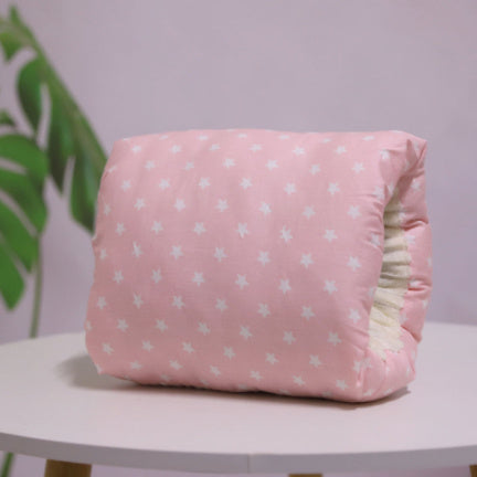 Adjustable Baby Cotton Nursing Arm Pillow – Washable Breastfeeding Cushion Pad for Infant Feeding Comfort