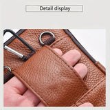 Premium Leather Phone Shoulder & Belt Case