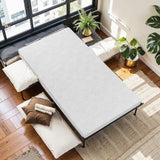 3-Inch Memory Sponge Mattress Topper – Twin Size, Ultra-Thin Comfort Layer with Non-Slip Base, Breathable for Various Scenarios