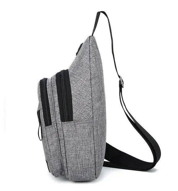 Unisex Sling Bag 🎒 Chest & Fanny Pack – Travel Crossbody Sports Shoulder Backpack