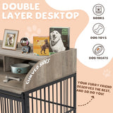 Wooden Kennel – Durable Outdoor Dog House with Weather-Resistant Roof, Raised Base & Ventilation for Medium & Large Dogs
