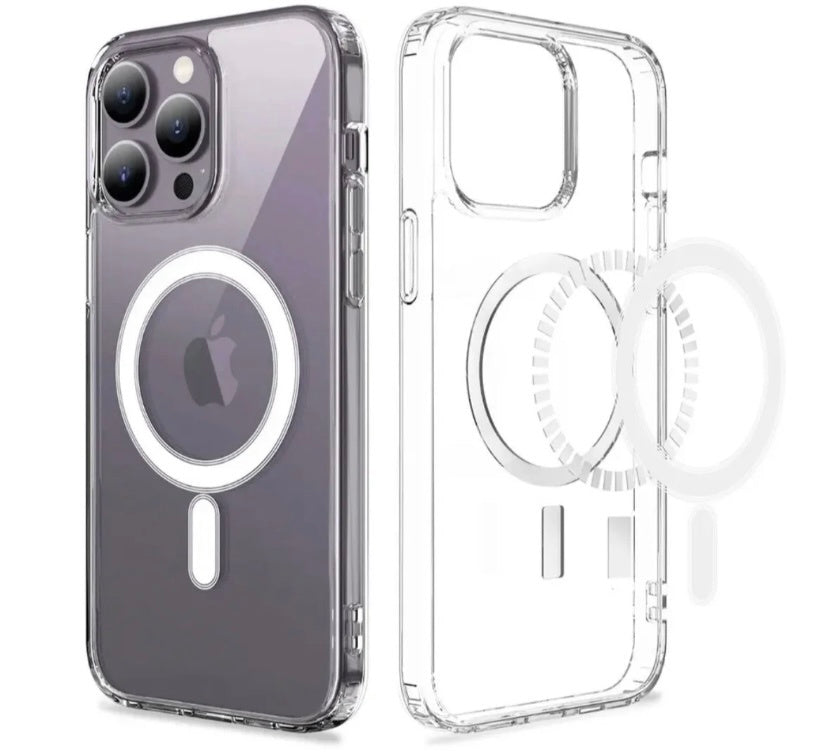 MagSafe Compatible iPhone Case - Military-Grade Shockproof Protection with Magnetic Circle