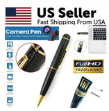 1080P HD Hidden Pen Camera - Discreet Video Recorder for Meetings & Security
