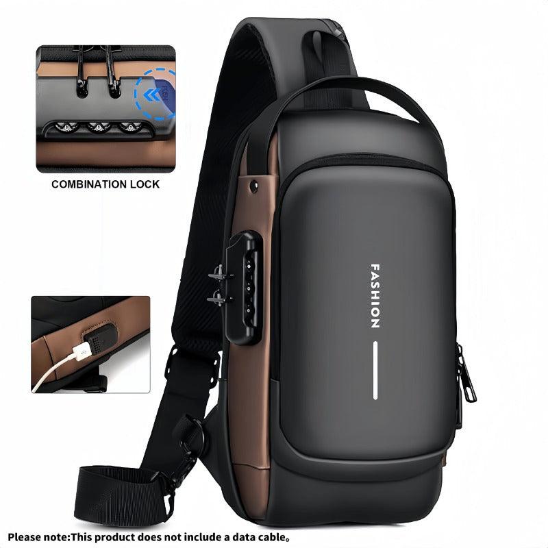 Secure Multi-Functional Sling Bag – Durable Travel Crossbody for Men & Women - PulinGO