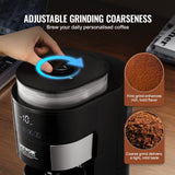 Vevor 10-Cup Drip Coffee Maker ☕ Programmable Coffee Machine with 3 Brew Strength Control – Home & Office