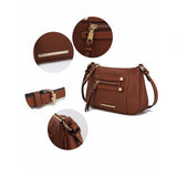 MKF Collection Essie Crossbody Handbag – Vegan Leather Women’s Purse by Mia K
