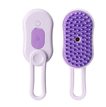 3-in-1 Electric Pet Brush – Grooming, Massage & Hair Removal