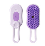 3-in-1 Electric Pet Brush – Grooming, Massage & Hair Removal