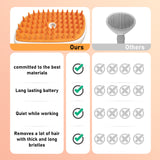 4‑in‑1 Cat Steam Grooming Brush – Hydrating Mist, Deshedding, Detangling & Massage Combo for Dogs & Cats