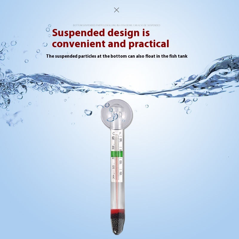 Chubby Thermometer YSL-110 – Digital LCD Aquarium Thermometer, Accurate Water Temperature Monitor for Fish Tanks