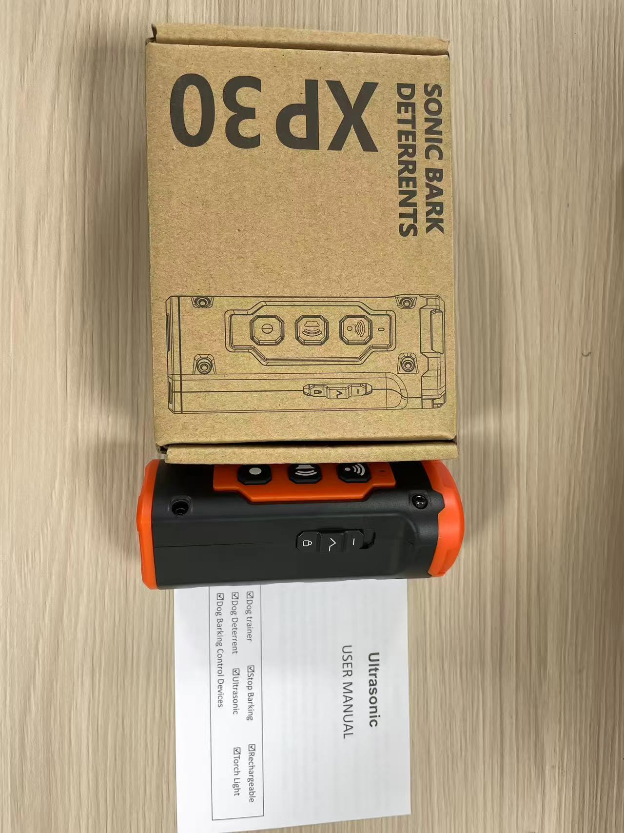 Dog Bark Deterrent Device – Professional Anti-Bark Training Tool with Ultrasonic Emitters