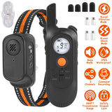 Dog Training Collar – 984 ft Range, IP65 Waterproof with Beep, Vibration & Shock Modes, 3-Channel, Rechargeable with Safety Keypad Lock