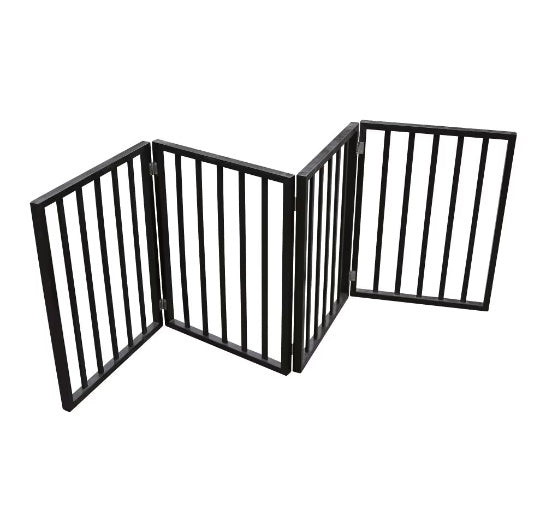 Pet Safety Gate – Durable Dog Gate for Doorways, Hallways & Stairs, Easy Install & Secure Locking System