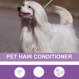Pet Hair Care Cream – Anti-Tangle & Softening Formula for Fluffy, Smooth Fur Without Static