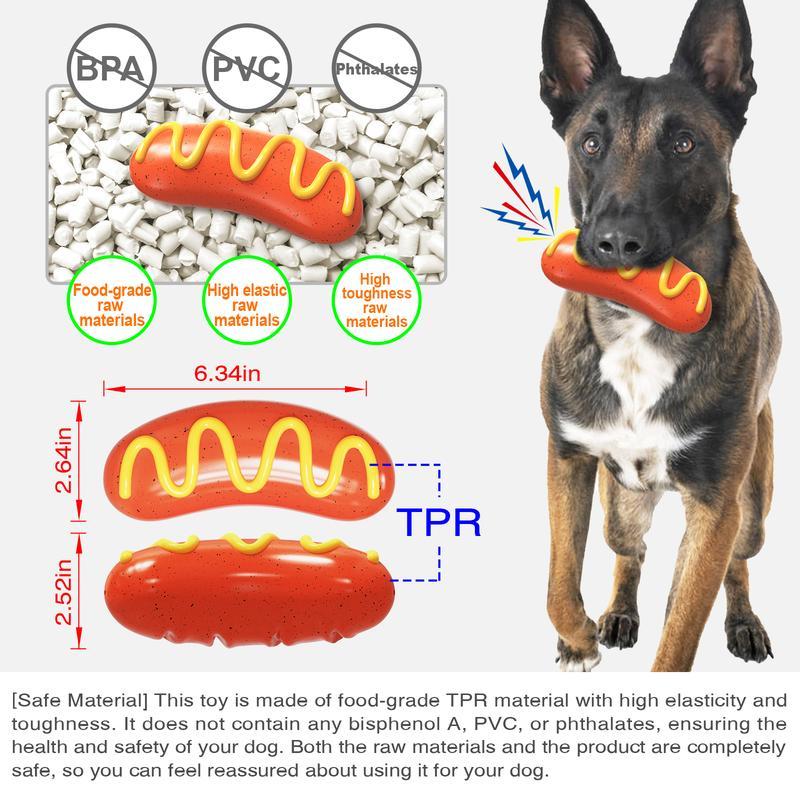 Ppokel Dog Chew Toy – Indestructible Rubber Toy for Aggressive Chewers, Tough Durable Chew Ball for Medium & Large Dogs